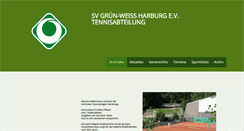 Desktop Screenshot of gwh-tennis.de